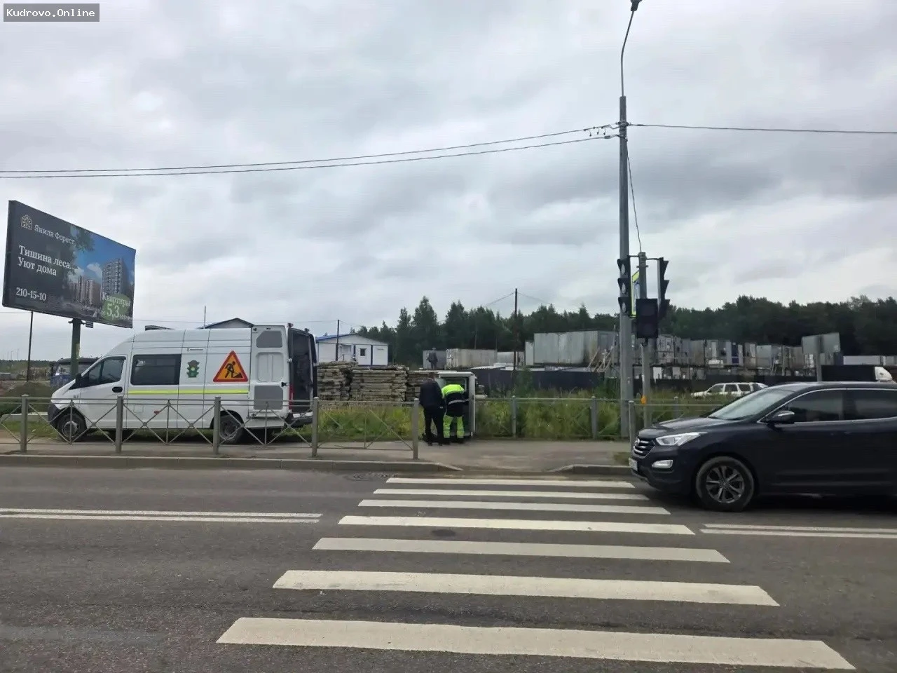 В Янино-1 к  1 сентября обеспечат безопасность у  новой школы