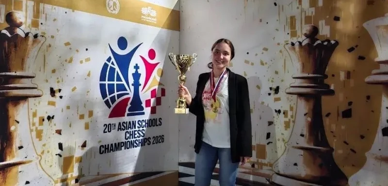 Юная шахматистка из  Кудрова стала чемпионкой Азии по  блицу