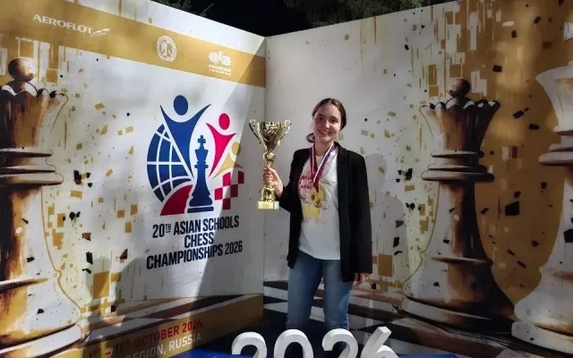 Юная шахматистка из  Кудрова стала чемпионкой Азии по  блицу