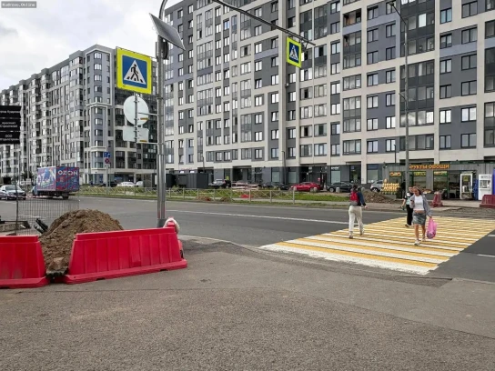 Новый светофор в  Кудрово обеспечит безопасность на  дороге
