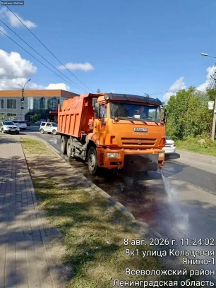 Итоги санитарной уборки в  Заневском городском поселении за  минувшую неделю