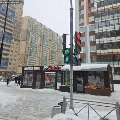 Два новых светофора в Кудрово