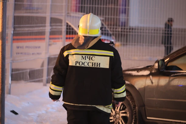Пожар на двадцатом этаже в Кудрово