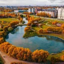 Парк Малиновка: пруды и тихие аллеи в Красногвардейском районе