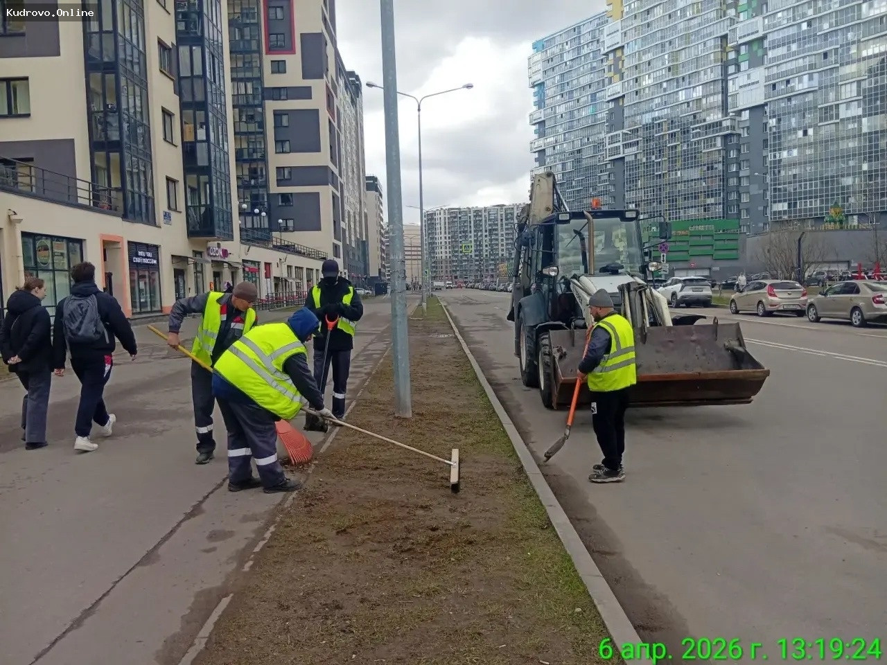 Отчёт по уборке в Заневском поселении