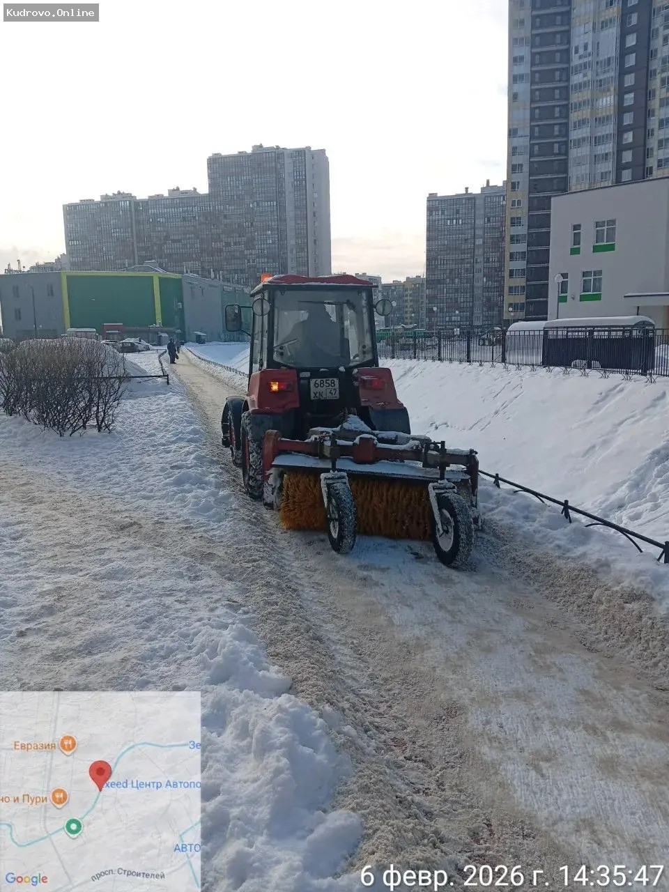 Отчёт по уборке муниципальных территорий